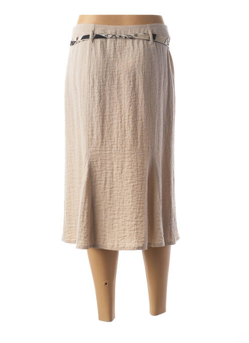 Fustă midi bej TELMAIL femeie