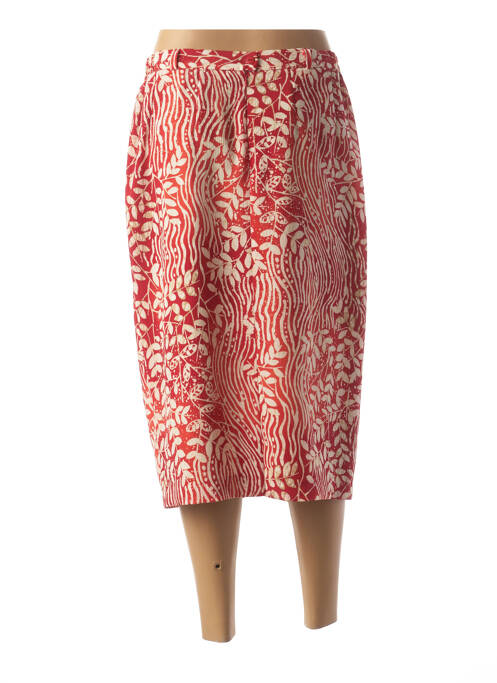 Fustă midi roșu MARYVET femeie