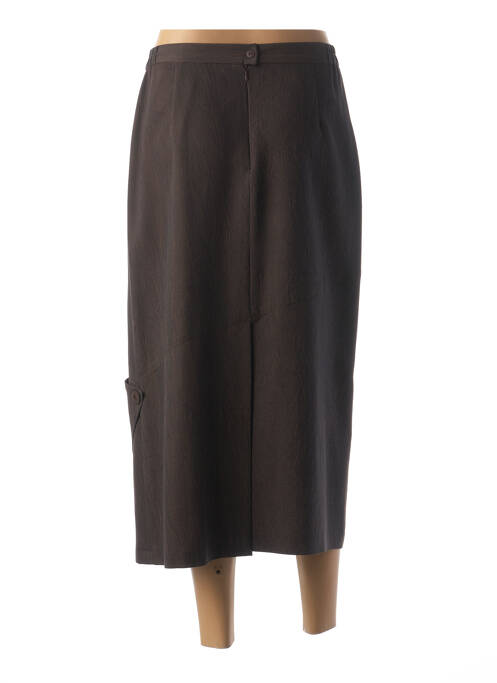 Fustă lungă maro MARYVET femeie