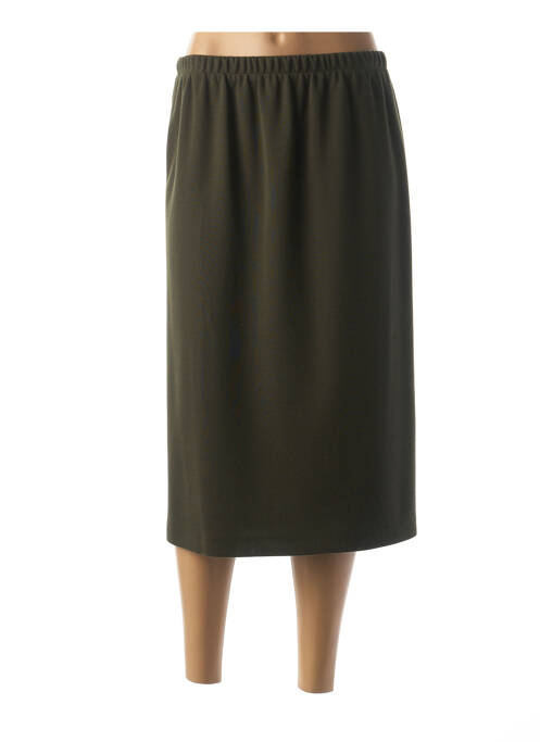 Fustă midi verde BRIGITTE SAGET femeie