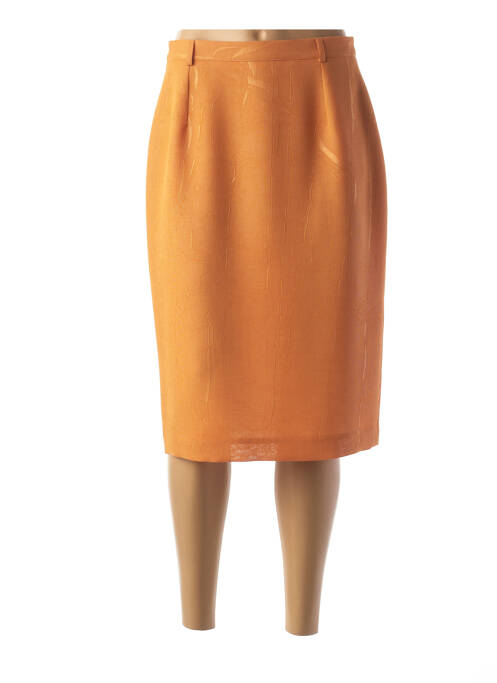 Fustă midi portocaliu FEDORA femeie