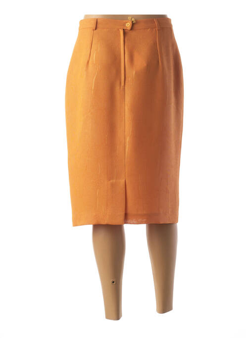 Fustă midi portocaliu FEDORA femeie