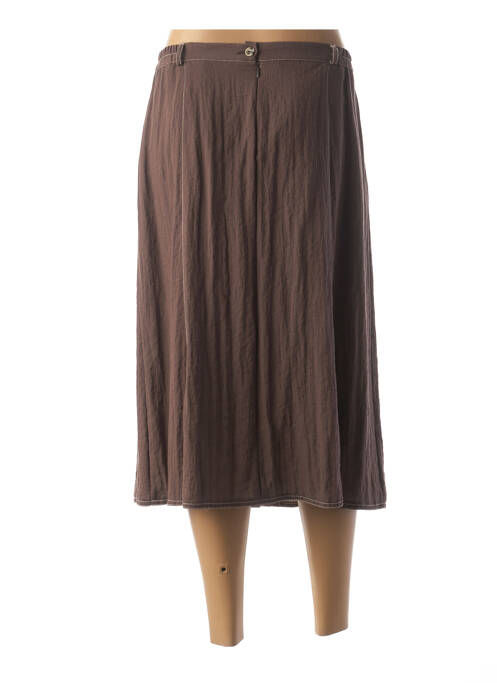 Fustă midi maro TELMAIL femeie
