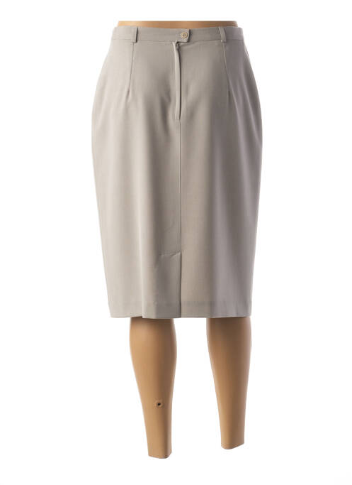 Fustă midi gri FEDORA femeie