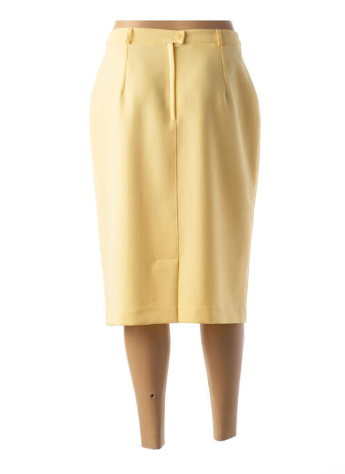 Fustă midi galben FEDORA femeie