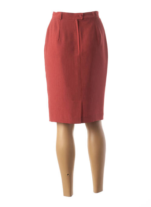 Fustă midi roșu FEDORA femeie