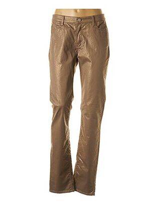 Pantalon slim maro CKS femeie