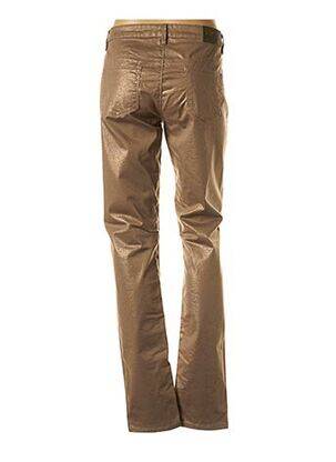 Pantalon slim conic mărime normală maro CKS femeie