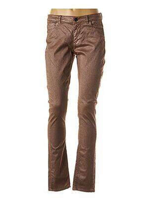 Pantalon slim maro CKS femeie