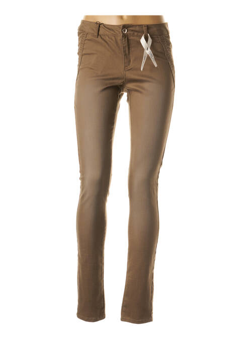 Pantalon maro VERO MODA femeie