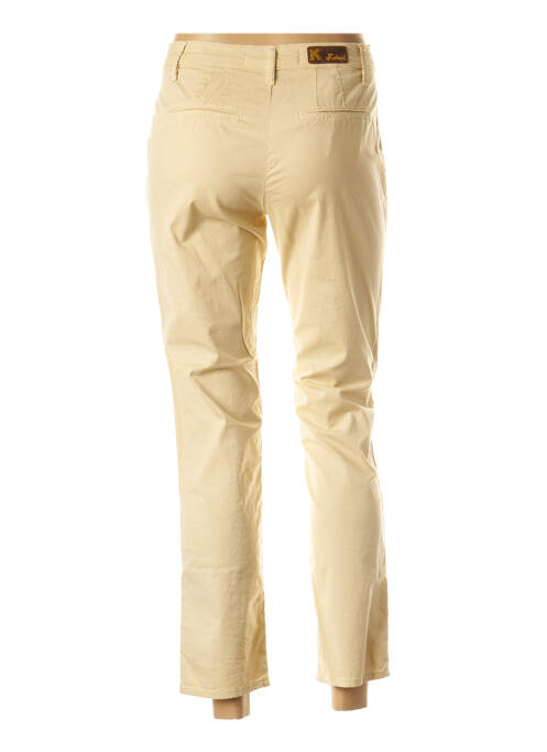 Pantalon chino bej KANOPE femeie