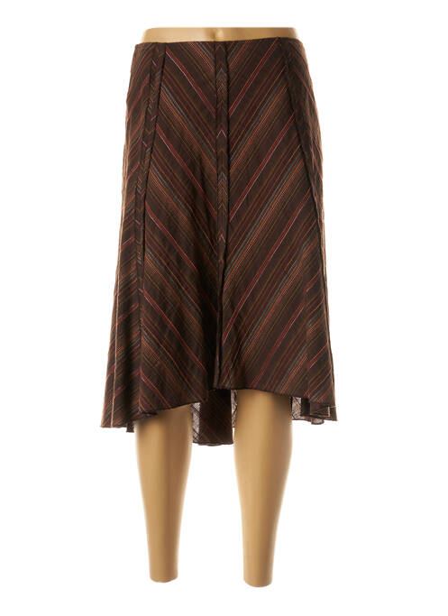 Fustă midi maro LUCCHINI femeie