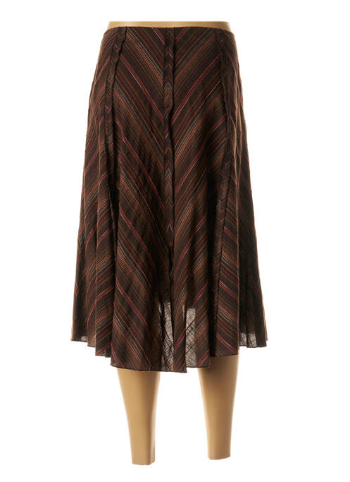 Fustă midi maro LUCCHINI femeie