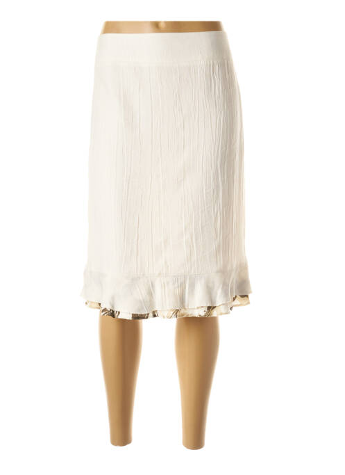 Fustă midi bej ANNE KELLY femeie