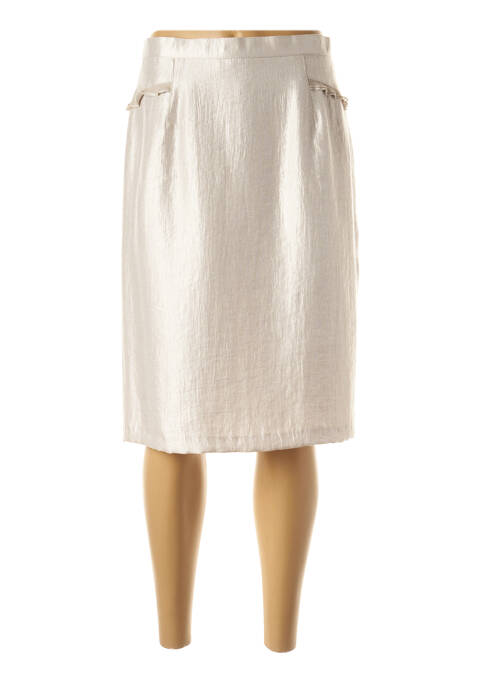 Fustă midi gri CHRISTINE LAURE femeie