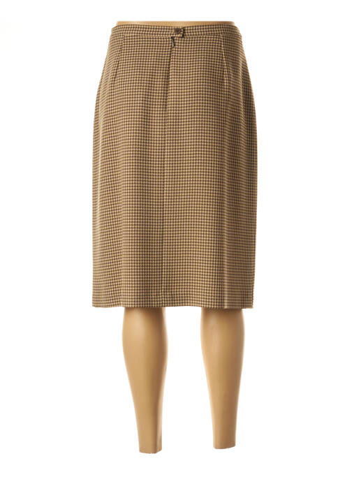 Fustă midi bej FEDORA femeie