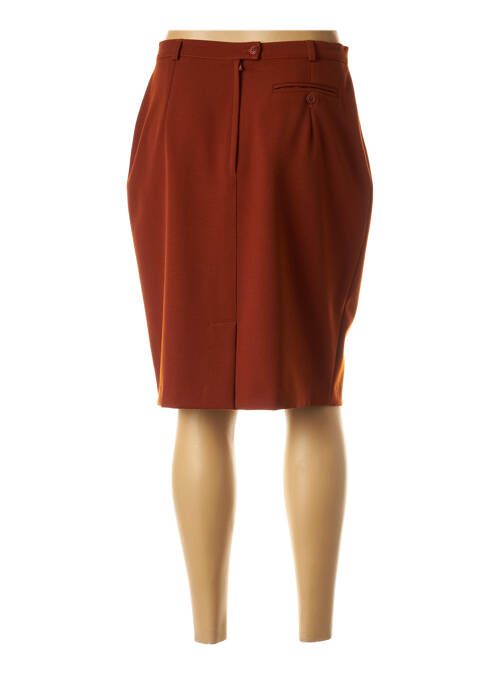 Fustă midi maro FEDORA femeie