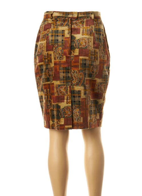 Fustă midi maro FEDORA femeie