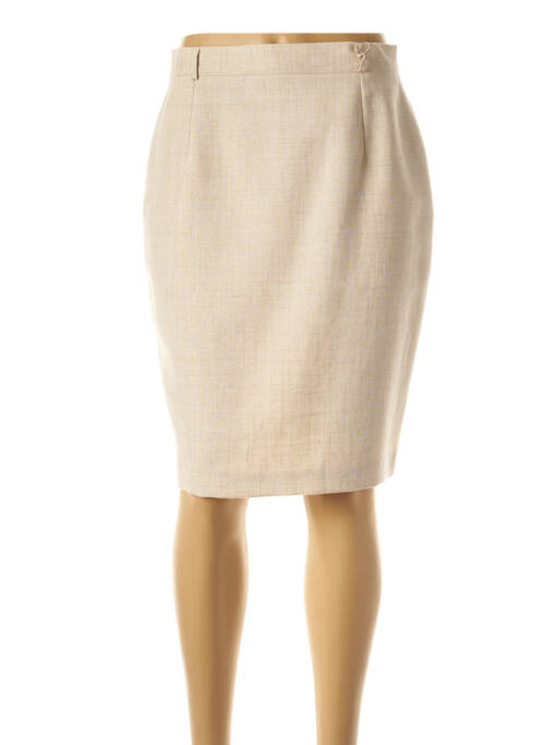 Fustă midi bej FEDORA femeie