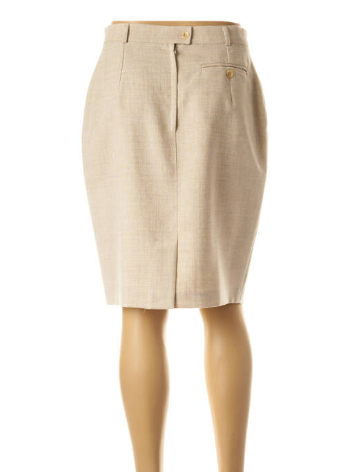 Fustă midi bej FEDORA femeie