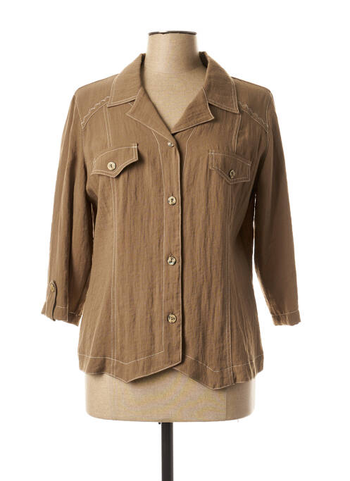 Cămașă maro TELMAIL femeie