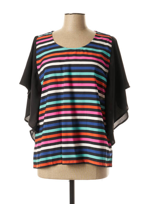 Top negru FELINO femeie