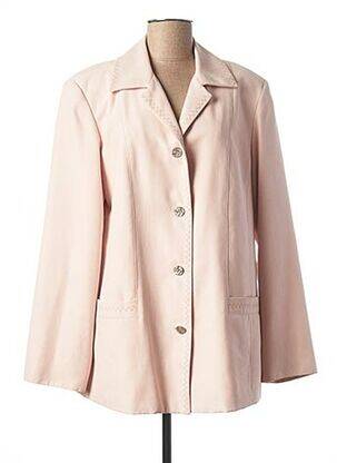Jachete casual guler tip costum roz ARIELLE femeie