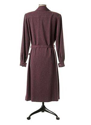 Rochie midi mâneci lungi mâneci lungi violet COUTUREINE femeie