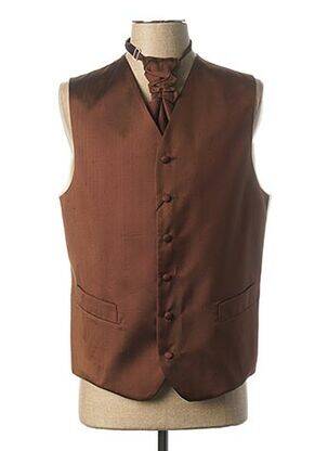 Vestă fără mâneci maro ELIOS bărbat