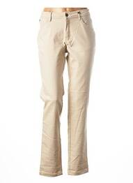 Pantalon slim talie joasă talie joasă bej MADO ET LES AUTRES femme