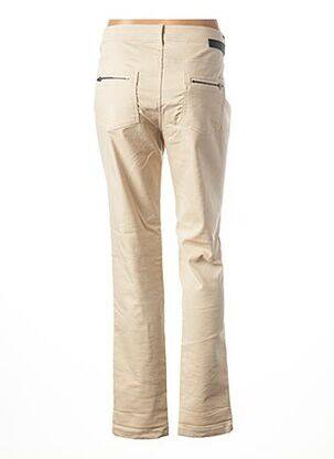 Pantalon slim talie joasă talie joasă bej MADO ET LES AUTRES femeie