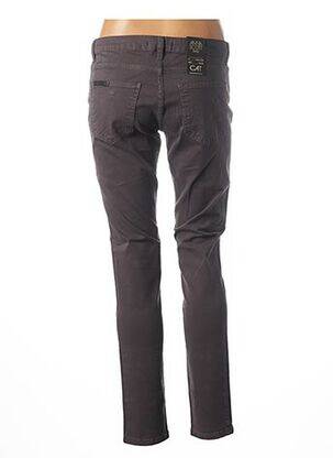Pantalon slim talie joasă talie joasă gri ANNA SCOTT femeie