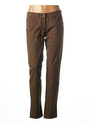 Pantalon slim maro SANDWICH femeie