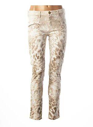 Pantalon drept bej KOCCA femeie