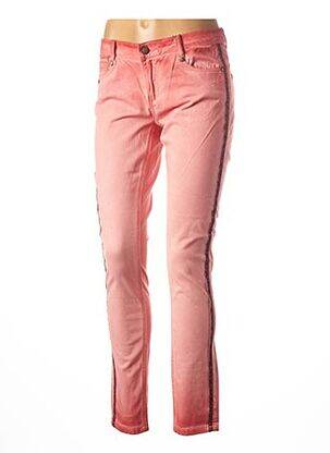 Pantalon slim talie joasă talie joasă portocalie ANNA SCOTT femeie