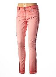 Pantalon slim talie joasă talie joasă portocaliu ANNA SCOTT femme