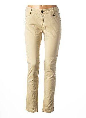 Pantalon slim talie joasă talie joasă bej ANNA SCOTT femeie