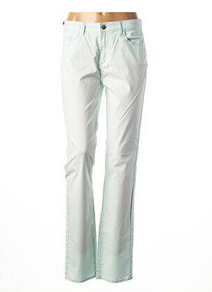 Pantalon slim mărime normală mărime normală verde KANOPE femeie