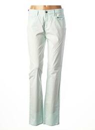 Pantalon slim mărime normală mărime normală verde KANOPE femeie