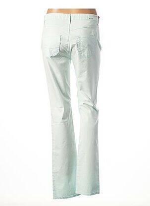 Pantalon slim mărime normală mărime normală verde KANOPE femeie