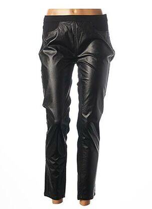 Pantalon slim talie elastică negru MADO ET LES AUTRES femeie