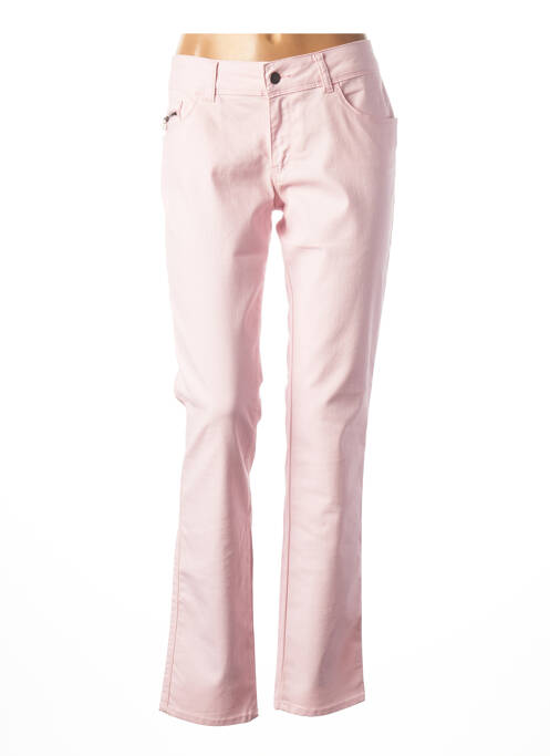 Pantalon slim roz KANOPE femeie