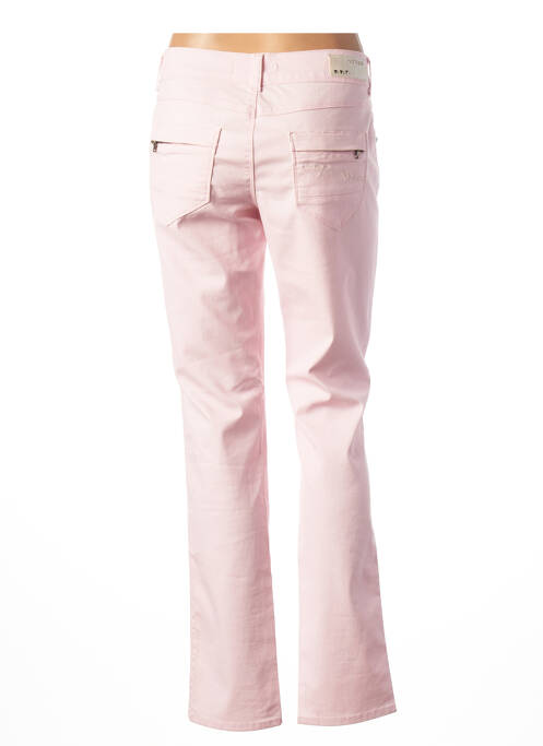 Pantalon slim roz KANOPE femeie