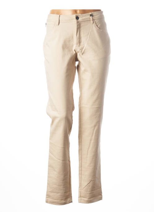 Pantalon slim bej MADO ET LES AUTRES femeie
