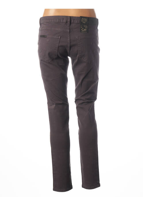 Pantalon slim gri ANNA SCOTT femeie