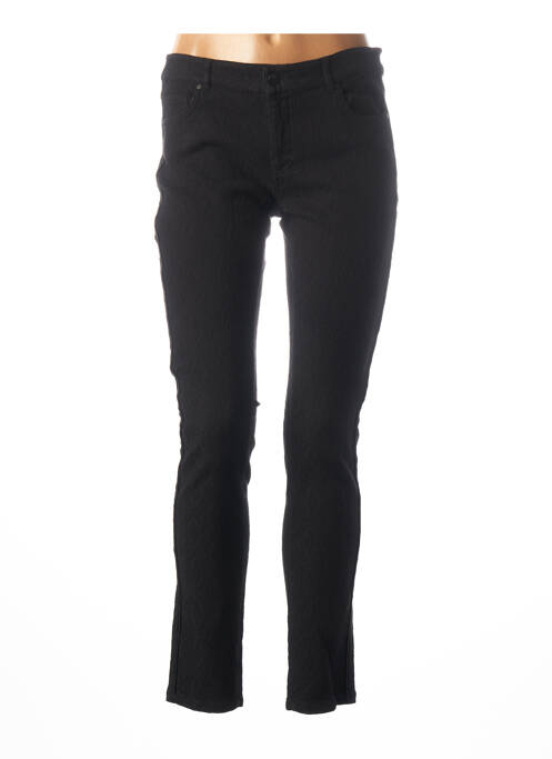 Pantalon slim negru ANNA SCOTT femeie