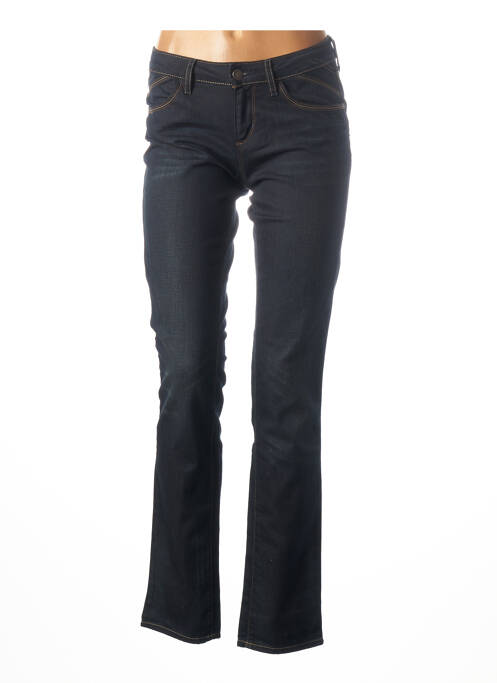 Blugi cu croială slim subțire talie joasă albastru KANOPE femme