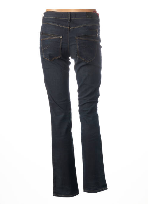 Blugi cu croială slim subțire talie joasă albastru KANOPE femme