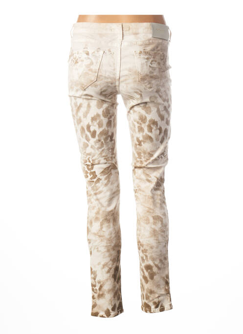 Pantalon drept bej KOCCA femeie