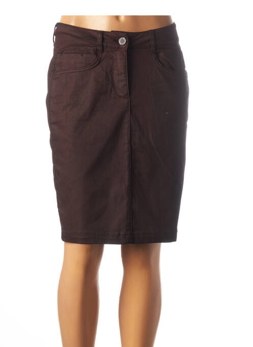 Fustă midi roșu SANDWICH femeie